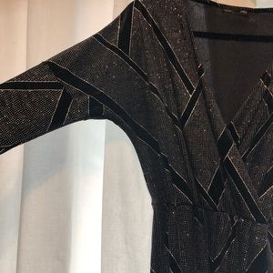 Sparkle & Suede Jumpsuit